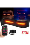 Esnek USB 5V Bluetooth Uygulama Kontrollü 16x64 LED Matrix Panel, Kayan Yazı Gösterimi