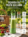 Ev Dışı Kullanıma Uygun Taşınabilir Smoothie Makinesi