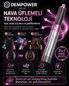Ev Tipi Kullanıma Uygun 5 Aparatlı Saç Şekillendirici Fön Fırçası ve Dalga Seti