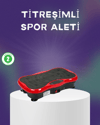 Evde Fitness İçin Titreşimli Plate Spor Platformu