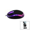 Everest Km-6809  Kablolu Usb - Işıklı  Siyah Optik Mouse  1200 Dpı   Vakumlu Ambalaj  110cm Kablo Bx40