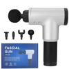 Fascial Gun Rh-320 6 Kademe Hız Ayarlı, 4 Parça Başlıklı, Usb Şarjlı, Masaj Tabanca Aleti Bx40