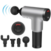 Fascial Gun Rh-320 6 Kademe Hız Ayarlı, 4 Parça Başlıklı, Usb Şarjlı, Masaj Tabanca Aleti Bx40