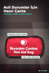 Fermuarlı Polyester Çantalı 17 Parça Acil İlk Yardım Seti Araba Ev Ofis BX-313494