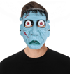 Frankenstein Temalı Sallanan Oynar Gözlü Maske Bx40
