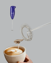 Frappe ve Cappuccino Maker – Taşınabilir Pilli Köpürtücü Mikser