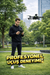 Full HD Görüntü Akıllı Geri Dönüş Özellikli 1000 Metre Menzilli Ekranlı Drone Kumandası