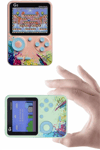 Game Box Oyun Konsolu 500 Retro Oyunlu Mini Taşınabilir 3 İnç