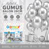 Gm-110-38 Metalik - Gümüş Balon 11'' - 28cm - 100 Parça Bx40