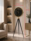 Gold Elite Aynalı Tripod 150 x 45 Cm Ayaklı Saat