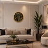 Gold Majestic Aynalı 40 x 40 Cm Duvar Saati