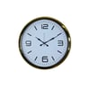 Gold Modern Tasarım 52 Cm Metal Duvar Saati
