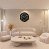 Gold Prestij Roma 60 x 60 Cm Metal Duvar Saati