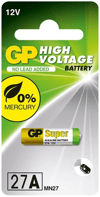 GP 27A 12V Alkalin Spesifik Araç Kumanda Pili GP27A-C5