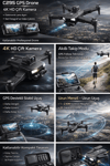 GPS ve Brushless Motorlu 4K Çift Kameralı Drone ile Geniş Menzilde Profesyonel Çekimler