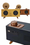 Gramafon Radyo Bluetooth Hoparlör Nostaljik Radyo FM Radyo