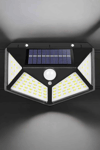Güneş Enerjili Bahçe Aydınlatma Lambası Solar 100 Led Lamba