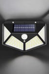 Güneş Enerjili Bahçe Aydınlatma Lambası Solar 100 Led Lamba