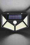 Güneş Enerjili Bahçe Aydınlatma Lambası Solar 100 Led Lamba