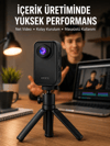 Günlük Kullanıma Uygun Mini Video Kamera Vlog Çekimleri İçin Yeni Nesil