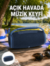 Hafif ve Dayanıklı Renkli Işıklı Taşınabilir Müzik Hoparlörü Yeni Nesil