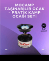 Hafif ve Kompakt Tasarımlı Taşınabilir Kamp Ocağı – Ergonomik Kullanım