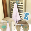 Hang İt Pratik Kolay Taşımabilir Havlupan 2 Kancalı Banyo Askısı Bx40