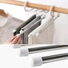 Hareketli Dolap İçi Pantolon Kravat Şal Askı Sistemi Düzenleyici Katmanlı Askılık Organizer Bx40