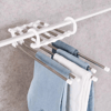 Hareketli Dolap İçi Pantolon Kravat Şal Askı Sistemi Düzenleyici Katmanlı Askılık Organizer Bx40