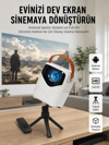 HD Ayaklı Portatif Projeksiyon Cihazı Bluetooth Wifi Akıllı Android İşlemcili