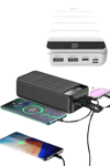 Hızlı Taşınabilir 50.000 Mah Powerbank Led Ekran Android ve İOS Uyumlu Yeni Nesil