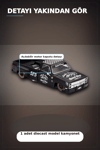 Hot Rod Tasarımlı 1/64 Chevrolet Silverado Dually Diecast Model Araba - Tekli Kutu BX-313351