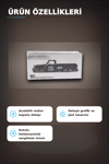 Hot Rod Tasarımlı 1/64 Chevrolet Silverado Dually Diecast Model Araba - Tekli Kutu BX-313351