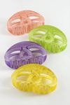 İç İçe Halka Renkli Mandal Toka 12 cm
