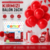 İç Mekan - Kırmızı Balon 10 Inc - 26cm - 100pcs Bx40