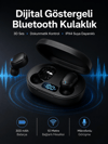 İkili Bluetooth Kulaklık Dijital Göstergeli Uzun Pil Ömrü Yüksek Ses Kaliteli Yeni Nesil