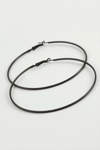 İnce Boru Metal Halka Küpe 8-9-10 cm