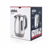 İnoks Çelik Kettle Su Isıtıcısı Kablosuz Kullanım 1.8lt 360° Dönebilme Otomatik Kapanma Sk-8031 Bx40