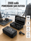 İos Android Uyumlu Bluetooth Kulaklık Kablosuz Kulaklık Yüksek Basslı