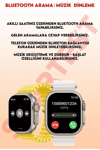 iOS ve Android Uyumlu Akıllı Saat, Nabız Sensörlü, Uyku Takibi, Siyah Silikon Kordonlu