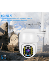 IP dome güvenlik kamerası 360 derece dönebilen çift antenli 1080p görüntü 2 yıl garantili