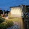 Ip66 Güneş Enerjili Led Işık Solar Projektör - Powerbank Çakarlı Kamp - Dış Mekan Ps-d002a Bx40