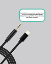 iPhone Uyumlu Lightning 3.5mm Aux Adaptör Kablo Stereo Ses Aktarım