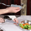 Isıya Dayanıklı Silikon Kauçuk Tencere,kapı Tutma Kılıfı Kendinden Küçülen,her Sapa Uyumlu Tava Kulp Yalıtımı 12-15 Cm Bx40