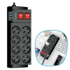 Isıya Dayanıklı Termal Akım Korumalı 2 Metre 16a 4000w 8li Priz Ve 3 Usb Li Uzatma Kablosu Bx40