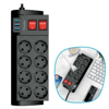 Isıya Dayanıklı Termal Akım Korumalı 2 Metre 16a 4000w 8li Priz Ve 3 Usb Li Uzatma Kablosu Bx40
