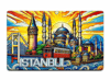 İstanbul Temalı Silikon Buzdolapı Süsü Magnet Alk5377
