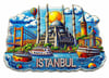 İstanbul Temalı Silikon Buzdolapı Süsü Magnet Alk5375