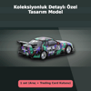 Jon Sibal Tasarımı 1/64 Ölçekli Nissan Skyline R32 Widebody HKS Setli Model Araba - Eco Lounge