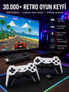 Joystick Çift Kollu Oyun Kolu Retro Oyun Yüksek Çözünürlüklü 3D Game Yeni Nesil